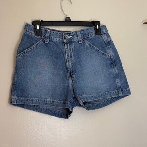 Classic Vintage Blue Denim Women's Shorts